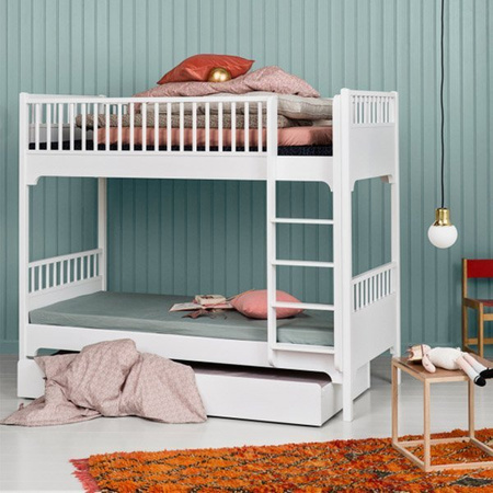  OLIVER FURNITURE Szuflada do łóżka dziecięcego Seaside Classic 90x200 biała