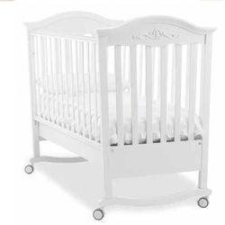 OLIVER FURNITURE Łóżeczko dziecięce Wood MINI dąb + pakiet junior do 9 lat