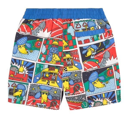 THE MARC JACOBS Spodenki kąpielowe z nadrukiem komiksu