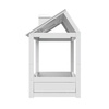 LIFETIME Kidsrooms House Bed Beach House (2in1) 90x200 cm, white