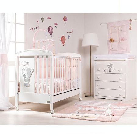 PICCI ARIA Karuzela z pozytywką jasno-różowa