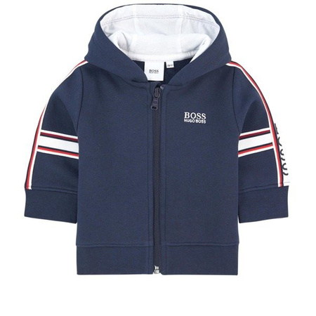 BOSS Kids Dres dziecięcy granatowy