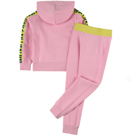 BILLIEBLUSH Dres dziewczęcy różowy ozdobiony cekinami