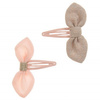 CARRÉMENT BEAU Pink & Beige Hairclips (2 Pack)