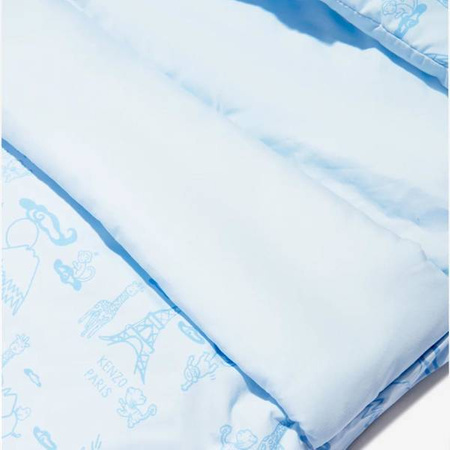 KENZO Kids Śpiworek niemowlęcy do spania błękitny