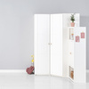 LIFETIME Kidsrooms Szafa dziecięca jednodrzwiowa z drążkiem na ubrania 50 cm, biała
