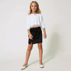 TWINSET Girls short skirt in black