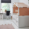  OLIVER FURNITURE Łóżeczko dziecięce Seaside Lille bez tapczanika junior 