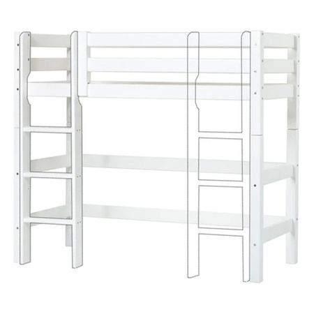  HOPPEKIDS  ECO Luxury Łóżko dziecięce piętrowe z pionową drabinką 70x160 cm