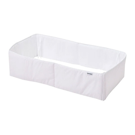 HOPPEKIDS Ochraniacz do łóżeczka dziecięcego 60x120 w czerwone pasy