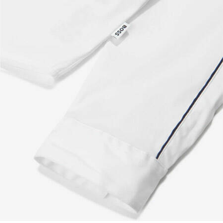 BOSS Kids Elegant boys long sleeve white shirt