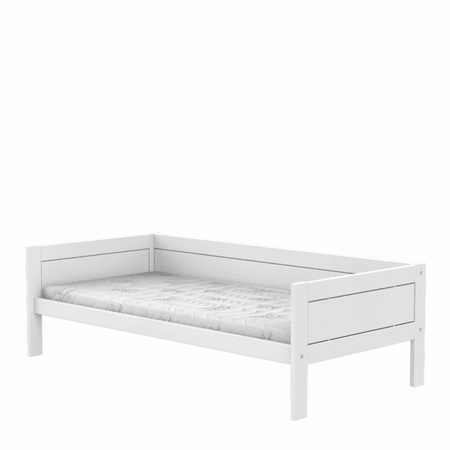 LIFETIME Kidsrooms Łóżko dziecięce pojedyncze 90x200 cm, białe