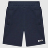 BOSS Kids Boys navy bermuda shorts