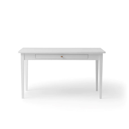 OLIVER FURNITURE Stół dziecięcy Seaside junior z szufladą ze skórzanym uchwytem