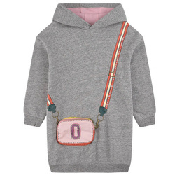 LITTLE MARC JACOBS Girls grey bag dress