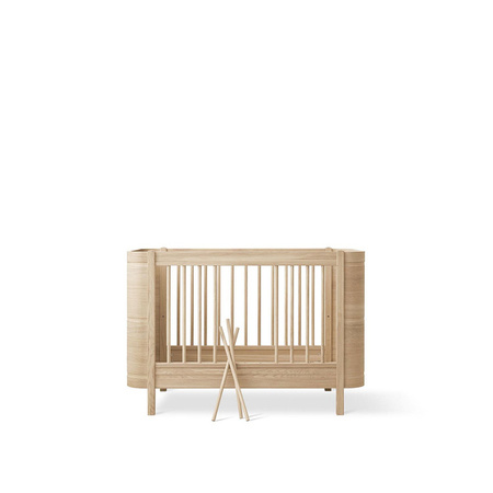  OLIVER FURNITURE Ліжечко Wood MINI + Oak (без дитячого комплекту)