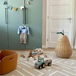 EEVEVE Дитячий ігровий килимок Modern Blocks - Desert Sand