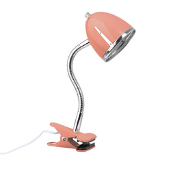 LIFETIME Kidsrooms Lampa dziecięca z klipsem, różowa