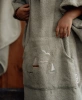 OLIVER FURNITURE Poncho dziecięce kąpielowe Sailboats