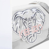 KENZO Kids Baby elephant changing bag in grey