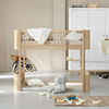  OLIVER FURNITURE Zestaw do rozbudowy Wood Łóżeczko dziecięce MINI+ COT BED do łóżka LOW LOFT BED, oak