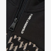 KARL LAGERFELD KIDS Brown and black mpnogram print hoddie