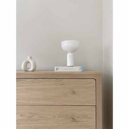 We Are Bitte Nature children's chest of drawers with three drawers, oak