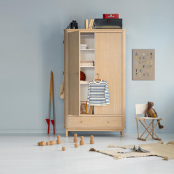 OLIVER FURNITURE Wood Дводверна дитяча шафа з дуба