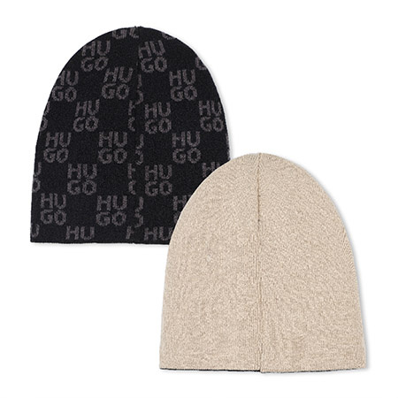 HUGO Czapka dziecięca dwustronna