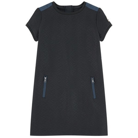 KARL LAGERFELD KIDS Sukienka dziewczęca szara