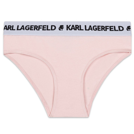 KARL LAGERFELD Kids Figi dziewczęce 2 pary różowe