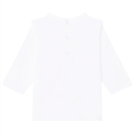 KARL LAGERFELD Kids Baby Girls White Elegant Organza Dress