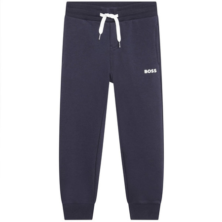 BOSS Kids Boys navy tracksuit pants