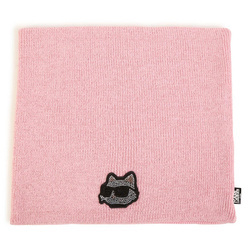 KARL LAGERFELD Kids Girls pink choupette cat snood