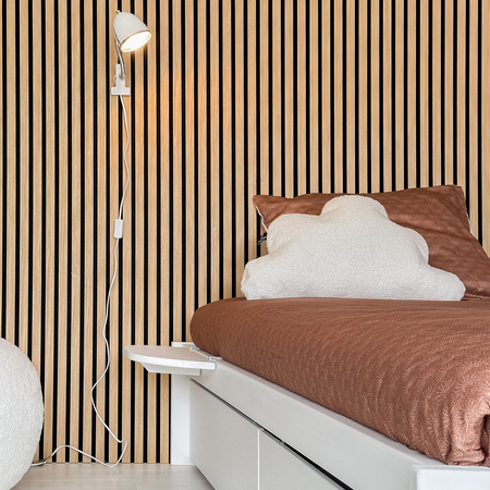 LIFETIME Kidsrooms Lampa dziecięca z klipsem biała