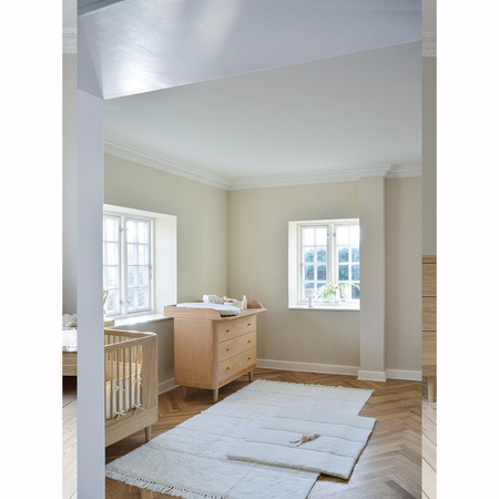 We Are Bitte Prześcieradło z gumką dla niemowląt, białe