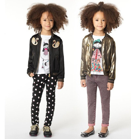 THE MARC JACOBS T-shirt dziewczęcy z długim rękawem