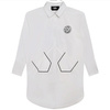 KARL LAGERFELD KIDS Girls cotton shirt in white