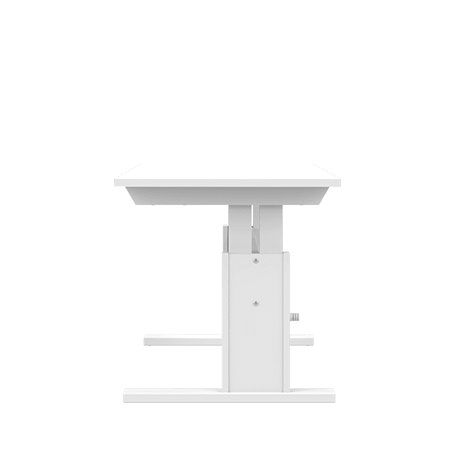 LIFETIME Kidsrooms Biurko dziecięce z regulacją wysokości, białe