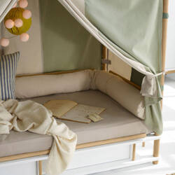 OLIVER FURNITURE CAMP Bed snake, undyed
