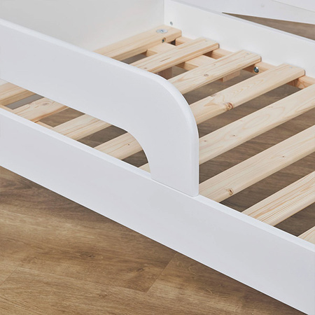 HOPPEKIDS Łóżko młodzieżowe białe 70x160 cm