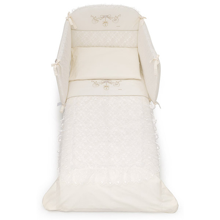 PICCI Dream Komplet pościeli dziecięcej 3-częściowy do łóżeczka dziecięcego beżowy