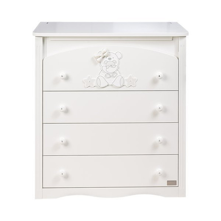 PICCI VANITY Komoda dziecięca z wanienką ozdobiona kryształkami Swarovski'ego