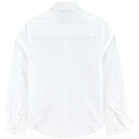 BOSS Kids Koszula chłopięca z długim rękawem biała