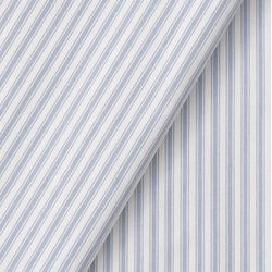 OLIVER FURNITURE CURTAIN FOR SEASIDE LILLE+ LOW LOFT BED, BLUE STRIPED