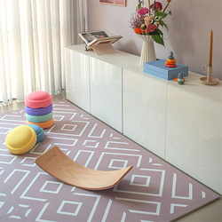 EEVEVE Дитячий ігровий килимок Modern Blocks - Old Pink