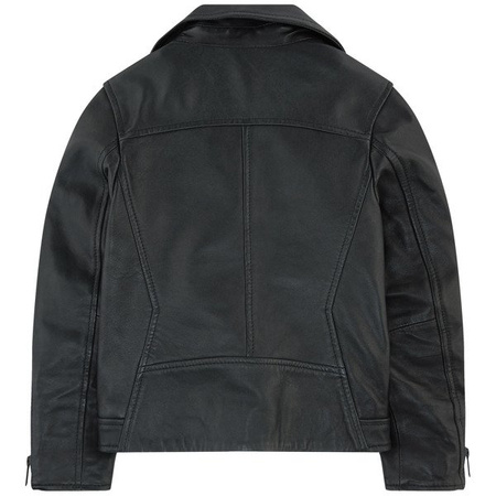 KARL LAGERFELD KIDS Kurtka skórzana dziewczęca