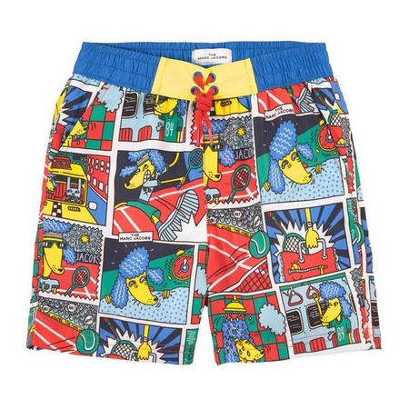THE MARC JACOBS Spodenki kąpielowe z nadrukiem komiksu