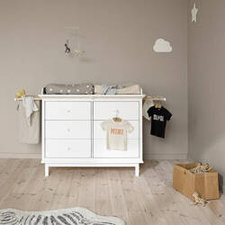OLIVER FURNITURE SEASIDE NURSERY DRESSER WITH 6 DRAWERS