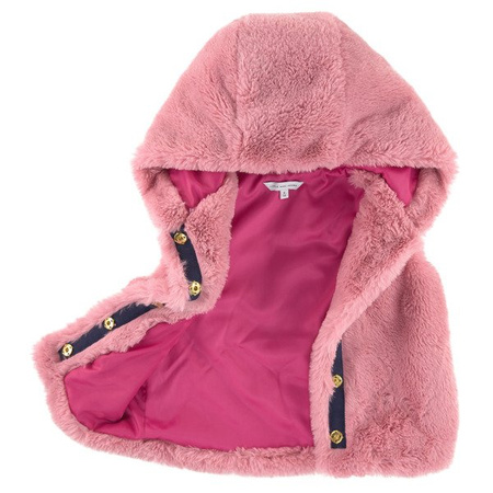 THE MARC JACOBS Kamizelka dziewczęca z futerka